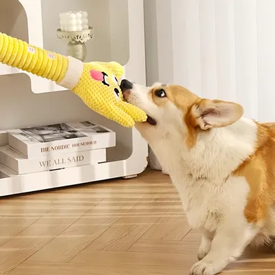 FurryFusion Jouet en peluche pour chien