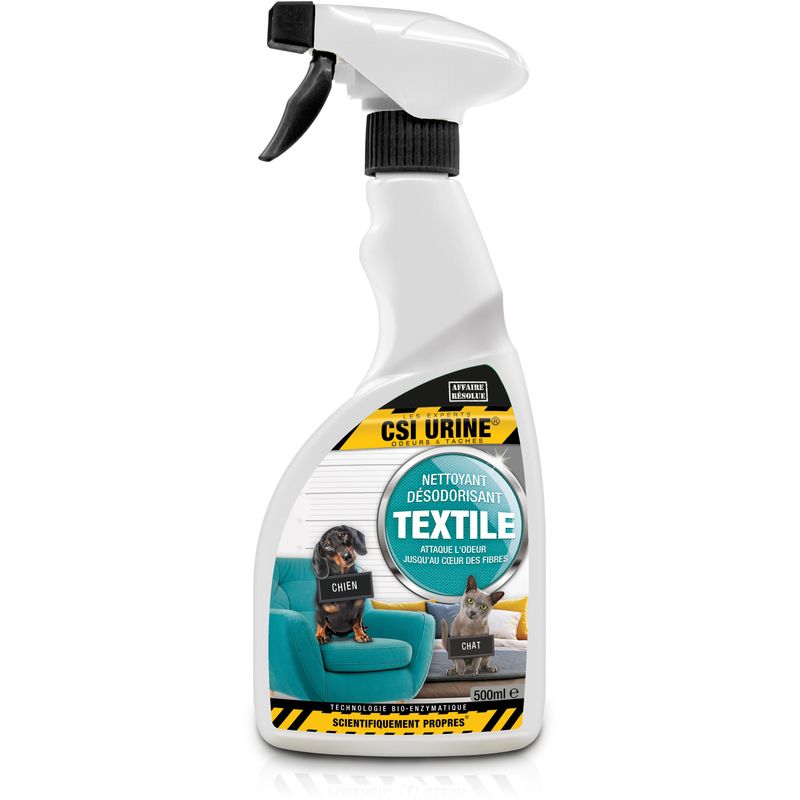 CSI URINE Nettoyant désodorisant textile 500ML