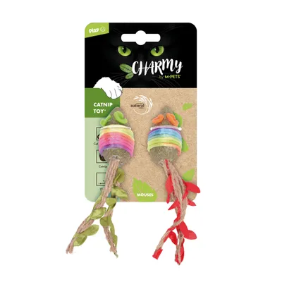 MPETS CHARMY Jouet à l'herbe à chat - SOURIS