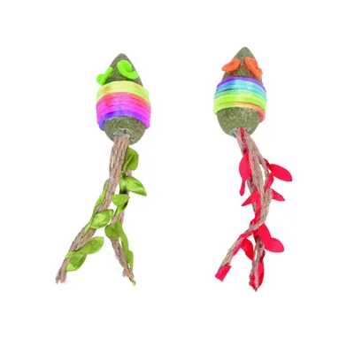 MPETS CHARMY Jouet à l'herbe à chat - SOURIS