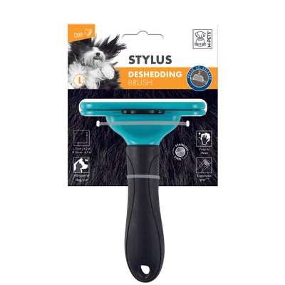 M-PETS - STYLUS Brosse Anti-mue - L - 11 x 16cm