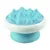 MPETS - Peigne massage SOFT - Dents grosses - 8x5,4 cm - Bleu