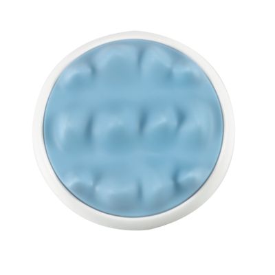 MPETS - Peigne massage SOFT - Dents grosses - 8x5,4 cm - Bleu