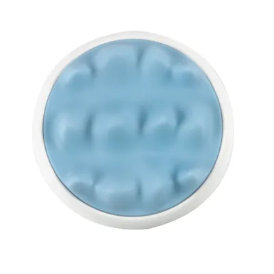 MPETS - Peigne massage SOFT - Dents grosses - 8x5,4 cm - Bleu