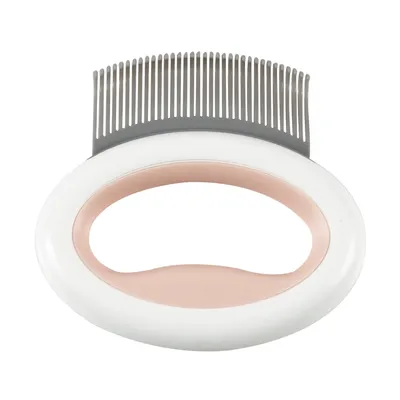 MPETS - Peigne MINI - Dents molles - 8x8,5 cm - Rose