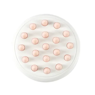 MPETS - Peigne massage SOFT - Dents pointues - 8x5,4 cm - Rose