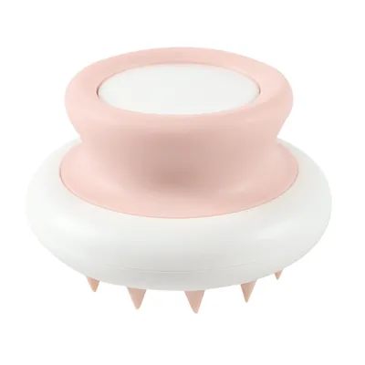 MPETS - Peigne massage SOFT - Dents pointues - 8x5,4 cm - Rose