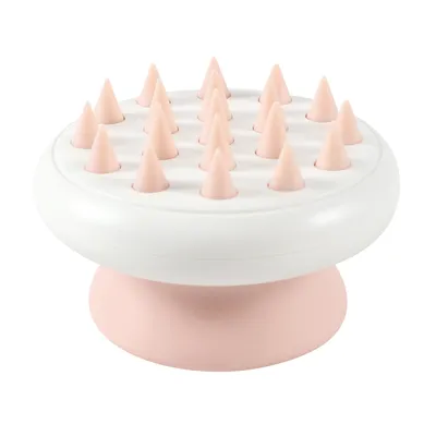 MPETS - Peigne massage SOFT - Dents pointues - 8x5,4 cm - Rose