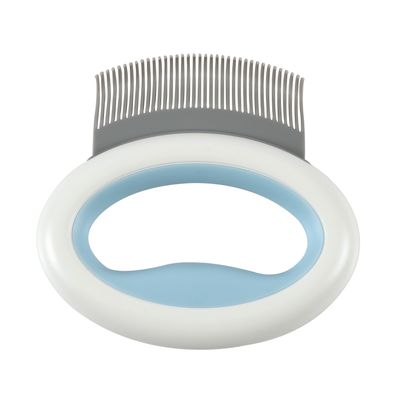 MPETS - Peigne MINI - Dents molles - 8x8,5 cm - Bleu
