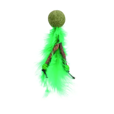 MPETS CHARMY Jouet à l'herbe à chat - EPOUVANTAIL Vert