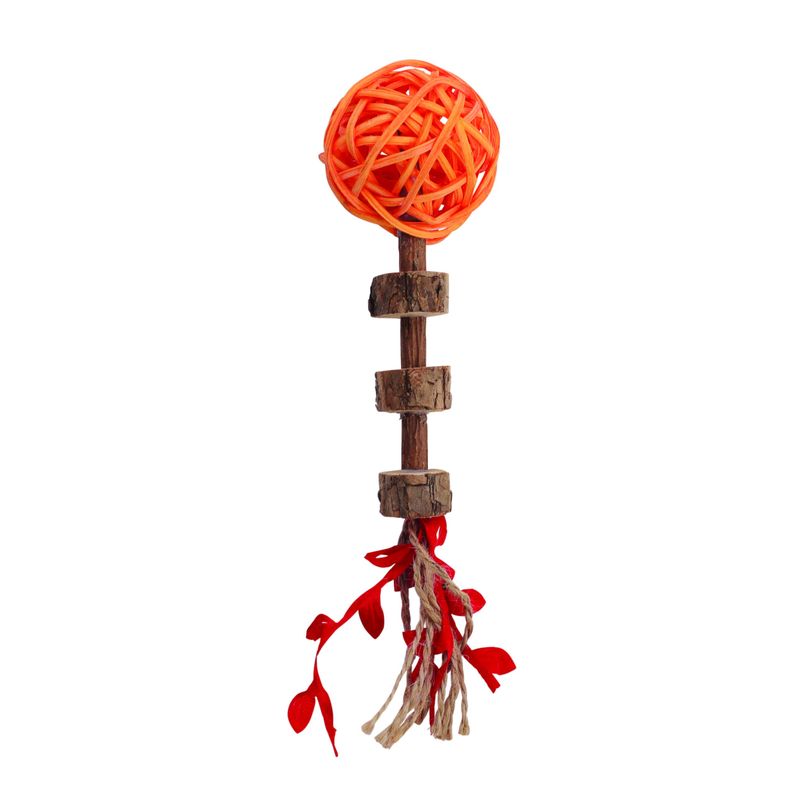 MPETS CHARMY Jouet Matatabi - AMULETTE Orange