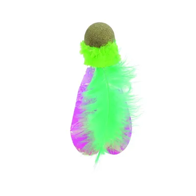 MPETS CHARMY Jouet à l'herbe à chat - LUCIOLE Verte