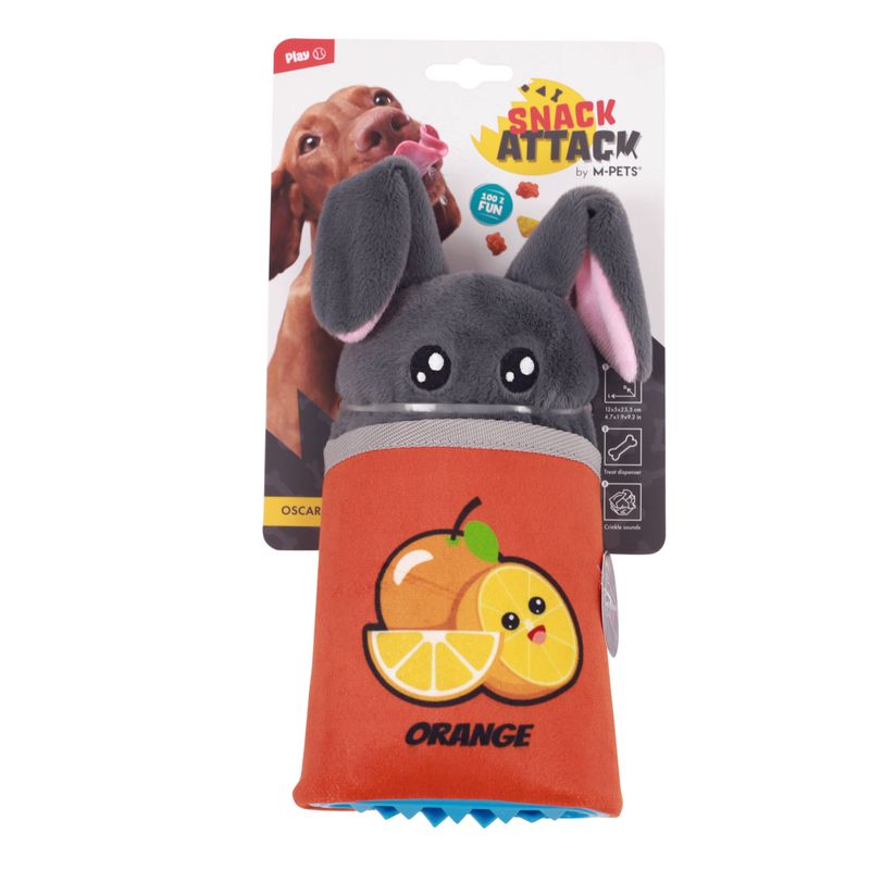 M-PETS - Jouet pour chien distributeur de nourriture Snack Attack - OSCAR