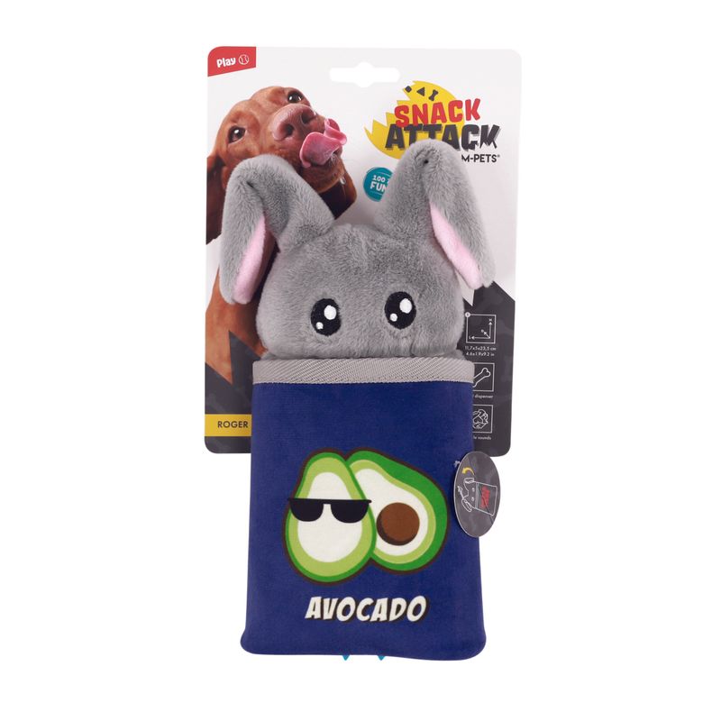 M-PETS - Jouet pour chien distributeur de nourriture Snack Attack - ROGER