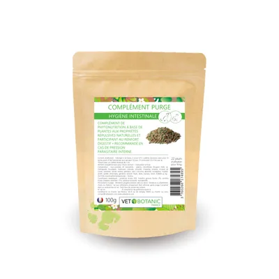 COMPLEMENT PURGE - Hygiène intestinale chez le chien et le chat