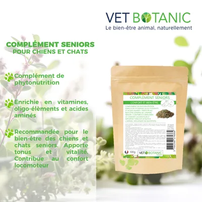 COMPLEMENT SENIORS - Confort et bien-être du chien et du chat