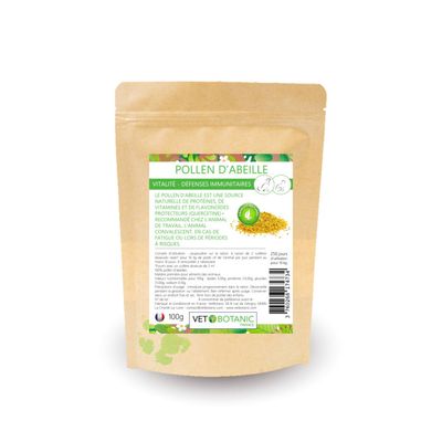 POLLEN D'ABEILLES - Vitalité et défenses immunitaires chiens et chats