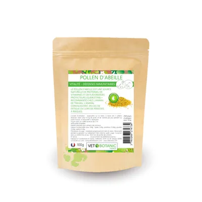 POLLEN D'ABEILLES - Vitalité et défenses immunitaires chiens et chats POLLEN D'ABEILLES - Vitalité et défenses immunitaires chiens et chats