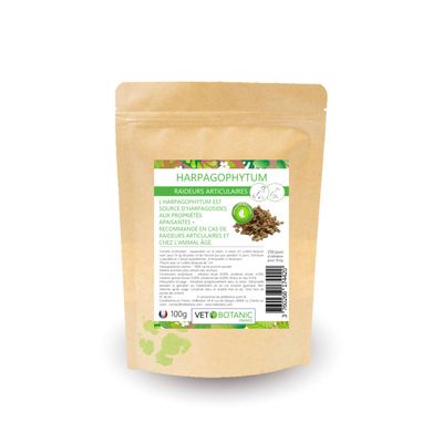 HARPAGOPHYTUM Racine pure en poudre - Raideurs articulaires chiens et chats