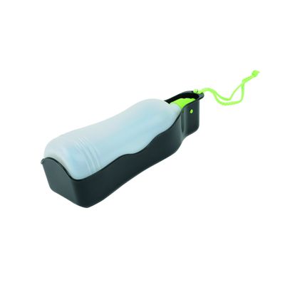 MPETS Gourde Pliable ECO - L - 750 ml - Noir & Vert