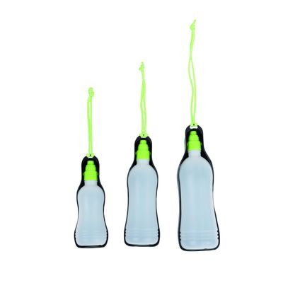 MPETS Gourde Pliable ECO - L - 750 ml - Noir & Vert