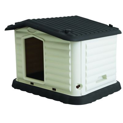 MPETS Niche pour chien CHATEAU â e Taille M/L â e Polypropylène