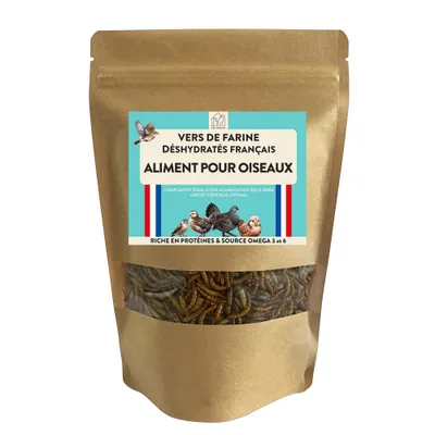 PETDESIGN - Vers de farine déshydratés - 200g