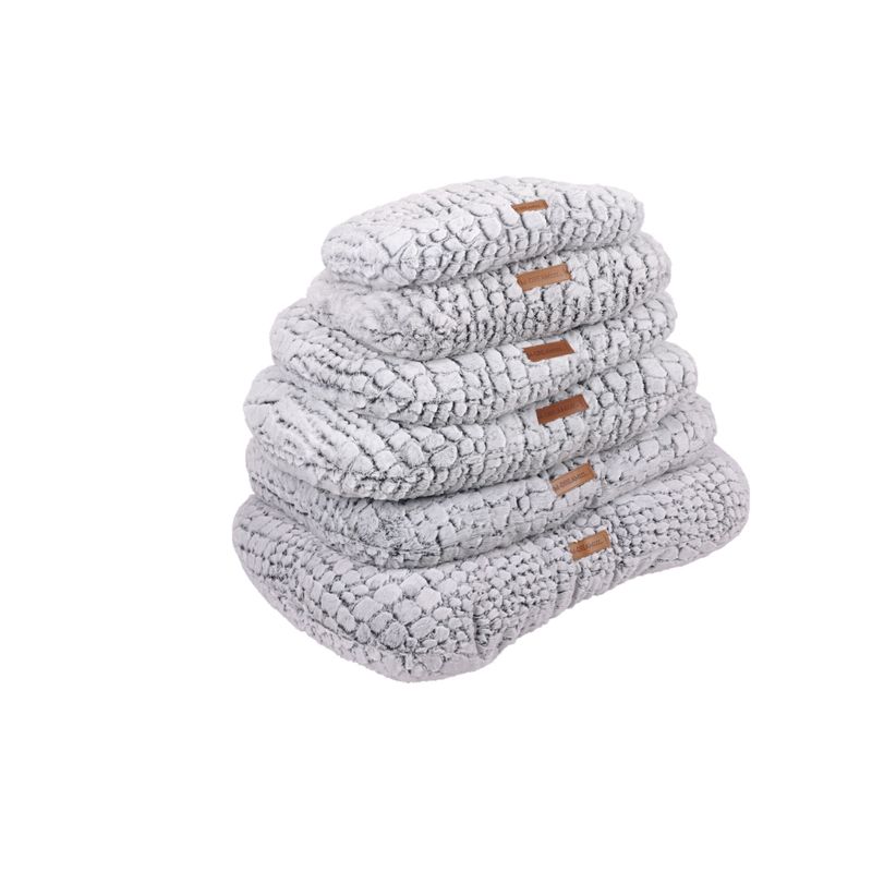 M-PETS - SNAKE Coussin Ovale Noir & Blanc - M