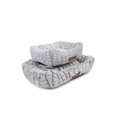 M-PETS - SNAKE Panier Noir & Blanc - M