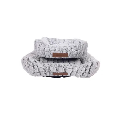 M-PETS - SNAKE Panier Noir & Blanc - S