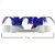 AIKIOU-TINKAT INTERACTIVE BOWLS FLOWER BLANC/BLEU