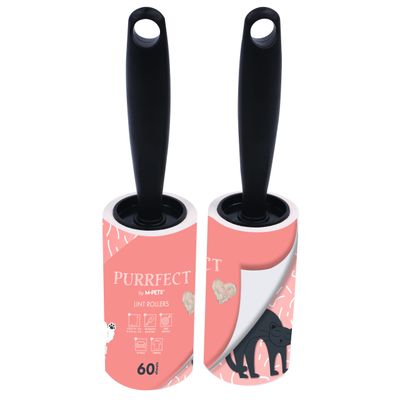 M-PETS - PURFECT Rouleaux anti peluches Rose - 60 feuilles