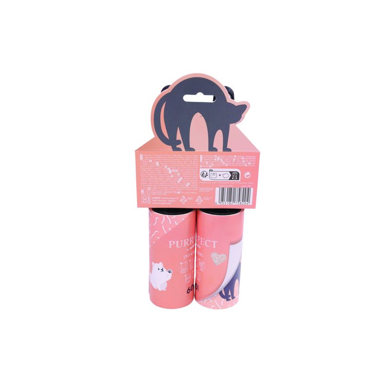 M-PETS - PURFECT Rouleaux anti peluches Rose - 60 feuilles