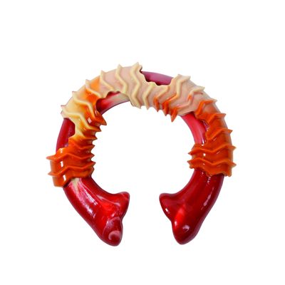MPETS - Jouet à Macher CARNIVORE Ring Bone L - Gout Bacon