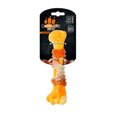 MPETS - Jouet à Macher CARNIVORE Ring Bone M - Gout Bacon
