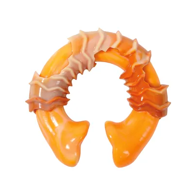 MPETS - Jouet à Macher CARNIVORE Ring Bone M - Gout Bacon
