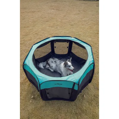 MPETS - Enclos octogonal pour chiots L