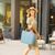 ROTHO - Cabas "Style" ALBULA 25L - Bleu Clair