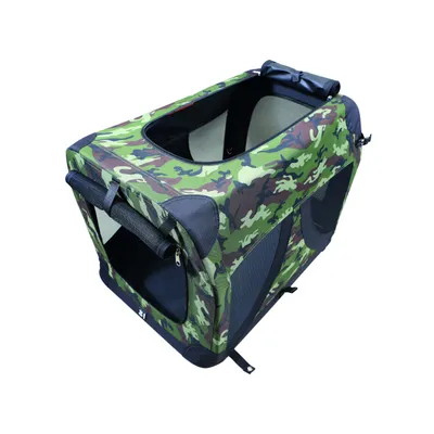 M-PETS Caisse de transport COMFORT CRATE - Camouflage - M