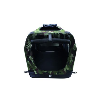 M-PETS Caisse de transport COMFORT CRATE - Camouflage - L