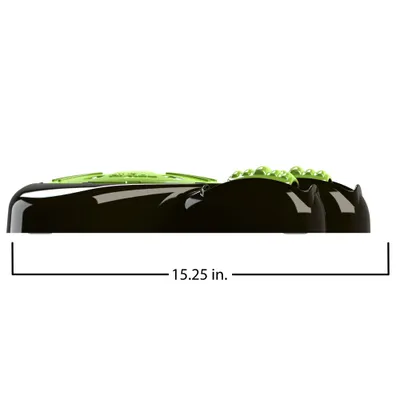 AIKIOU-INTERACTIVE PAW BOWLS MARRON / VERT
