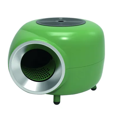 MPETS Maison de toilette - SPACE I Verte - 57.1 x 44.3 x 55.2 cm