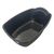 PET DESIGN Sacha Maison de toilette - 56 x 40 x 39 cm - Noir et blanc - Pou