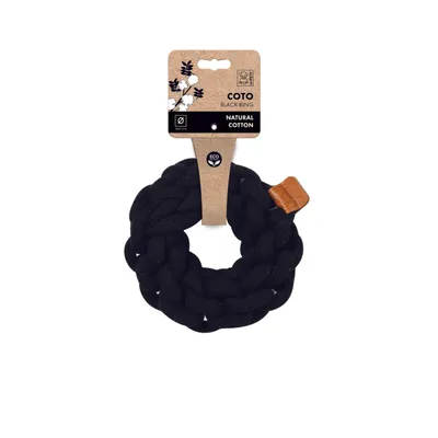 MPETS Jouet COTO Ring 13 cm - Noir MPETS Jouet COTO Ring 13 cm - Noir