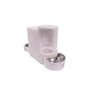 MPETS DUPLO Distributeur Croquettes & Eau - 1.3 KG/3L - Blanc