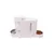 MPETS DUPLO Distributeur Croquettes & Eau - 1.3 KG/3L - Blanc