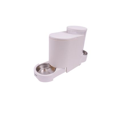 MPETS DUPLO Distributeur Croquettes & Eau - 1.3 KG/3L - Blanc
