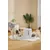 MPETS DUPLO Distributeur Croquettes & Eau - 1.3 KG/3L - Blanc MPETS DUPLO Distributeur Croquettes & Eau - 1.3 KG/3L - Blanc