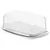 Rotho Beurrier blanc en plastique blanc 6 x 8.5 x 16 cm