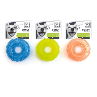 M-PETS DONUT - Ø 9 cm Bleu, Jaune, Orange
